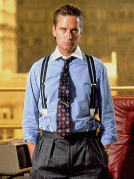 Gordon Gekko (Michael Douglas in 'Wall Street' (1987)