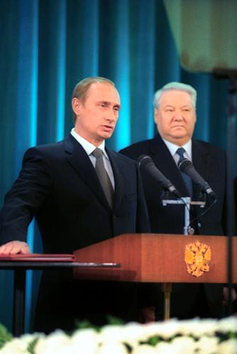 Poetin opvolging Jeltsin