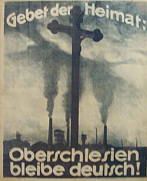 Propagandaposters referendum Silezië 1921