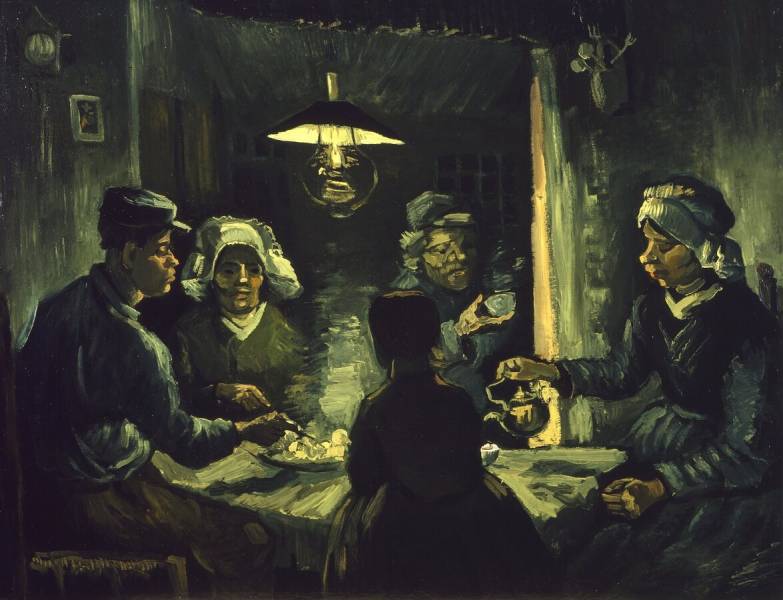 Vincent van Gogh De aardappeleters